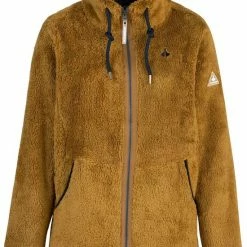 Isoproducts Gecertificeerd winkel 13 BJØRNSON Elin Coral Fleece Vest Dames 4 Seizoenen - Zacht - Maat 50 - Tapenade