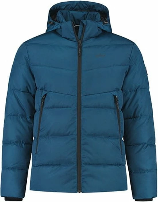 Kjelvik Heren Winterjas - Padded, Gewatteerde Jas - Umberto - Blue - Maat XXL 8 Kjelvik Heren Winterjas - Padded, Gewatteerde Jas - Umberto - Blue - Maat XXL - Afbeelding 6