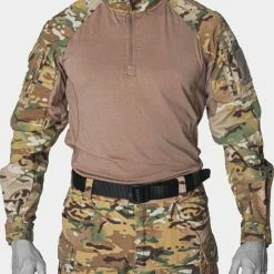 EU-TAC Combat Shirt - Best Verkochte - Ubac - Militair Shirt - Tactical Combat Shirt - Airsoft - Airsoft Shirt - Militaire Kleding - Multicam - Maat M -Isoproducts Gecertificeerd winkel 550x709 4