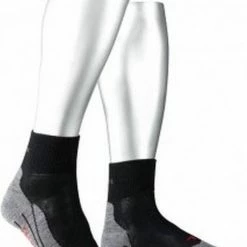 FALKE TK5 Wander Short Wandelsokken Kort Zacht Thermisch Anti-blaar Antizweet Zonder Motief Met Elastische Boord Admend Merinowol Grijs Dames Sportsokken - Maat 41-42 -Isoproducts Gecertificeerd winkel 550x717 3