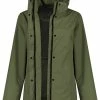 MGO Leisure Wear MGO Jane Jacket - Regenjas Dames - Kort Wind- En Waterdicht Jack - Olijfgroen - Maat M -Isoproducts Gecertificeerd winkel 550x726