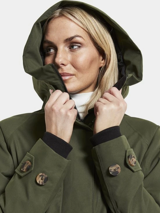 Didriksons LUNA WNS PARKA 4 Dames Outdoor Parka - Maat 40 5 Didriksons LUNA WNS PARKA 4 Dames Outdoor Parka - Maat 40 - Afbeelding 3