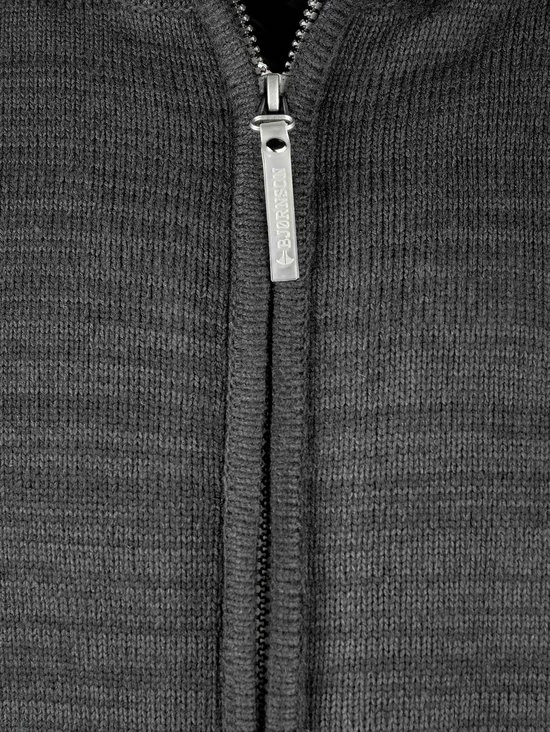 BJØRNSON Eric Gebreid Wintervest Heren - Winddicht Gevoerd - Maat XL - Zwart 10 BJØRNSON Eric Gebreid Wintervest Heren - Winddicht Gevoerd - Maat XL - Zwart - Afbeelding 8