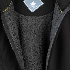 BJØRNSON Signe Softshell Winterjas Parka Dames - Teddy - Maat 40 - Zwart -Isoproducts Gecertificeerd winkel 550x732