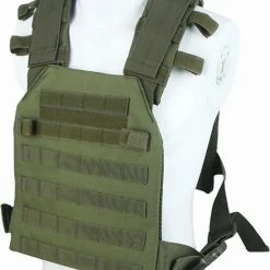 Alternative view of Eigen Import LiberTac Plate Carrier Groen - Tactical Vest - MOLLE - Voor Ballistische En Kogelwerende Platen.