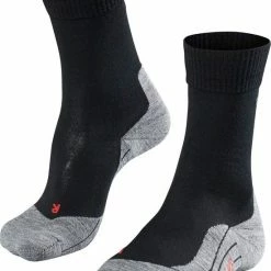 FALKE TK5 Wander Wandelsokken Mid-rise Zacht Thermisch Anti-blaar Antizweet Zonder Motief Met Elastische Boord Warm Admend Merinowol Zwart Heren Sportsokken - Maat 44-45 -Isoproducts Gecertificeerd winkel 550x741 2