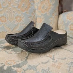 Wolky Comfortschoenen Roll Slide Zwart Leer 66 Wolky Comfortschoenen Roll Slide Zwart Leer -Isoproducts Gecertificeerd winkel 550x744 6