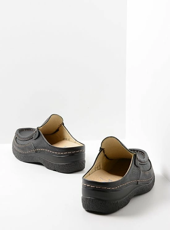 Wolky Comfortschoenen Roll Slide Zwart Leer 31 Wolky Comfortschoenen Roll Slide Zwart Leer - Afbeelding 29