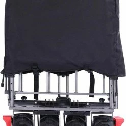 AREBOS Luxe Bolderkar Met Kap - Opvouwbare Handkar - Trolley Rood-grijs 25 AREBOS Luxe Bolderkar Met Kap - Opvouwbare Handkar - Trolley Rood-grijs -Isoproducts Gecertificeerd winkel 550x765 1