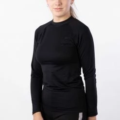 Avento Shirt Base Layer Lange Mouw - Vrouwen - Zwart - Maat 40 -Isoproducts Gecertificeerd winkel 550x785