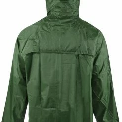 C-Line Regenpak Met Capuchon - Groen - Reflecterend - Nieuw Model - Volwassen Maat XXXL -Isoproducts Gecertificeerd winkel 550x795 3