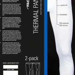 Avento Thermobroek Mannen - 2-Pack - Wit - Maat S -Isoproducts Gecertificeerd winkel 550x806 7