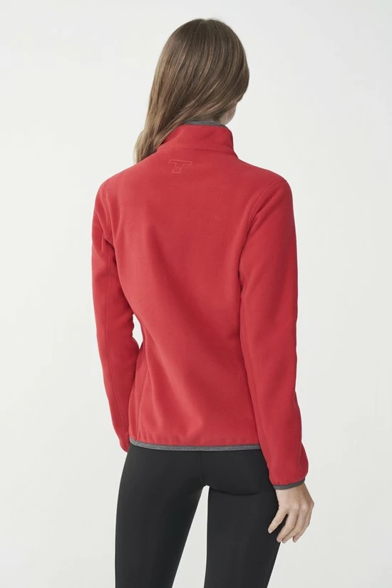 Tenson Malin - Fleece Vest - Dames - Rood - Maat 40 4 Tenson Malin - Fleece Vest - Dames - Rood - Maat 40 - Afbeelding 2