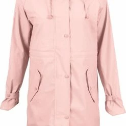 Ralka Regenjas Dames - Mizzle - Lichtroze - Maat 38